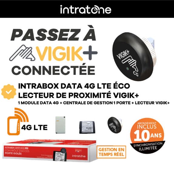 Illustration de l'offre Vigik+ avec visuels des produits