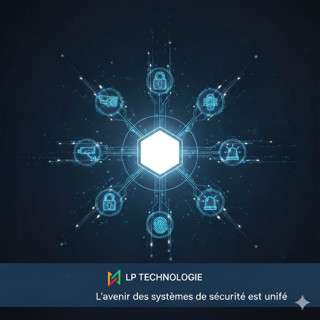 Visuel de différents picto représentants différent systèmes de sécurité